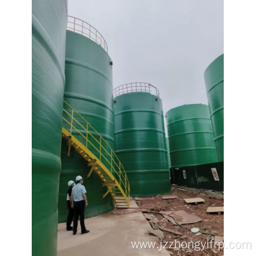 Large diameter tank for lithium electric application FRP